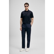Lufian Malrıc Smart Erkek Chino Pantolon Slim Fit Lacivert Lacivert 111190364100200