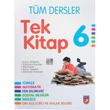6. Sınıf Tüm Dersler Tek Kitap Konu Anlatımlı