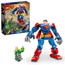 LEGO® DC Superman™ Robotu, Lex Luthor™’a Karşı 76302 - 6 Yaş ve Üzeri Süper Kahraman Sevenler için Yaratıcı Oyuncak Yapım Seti (120 Parça)