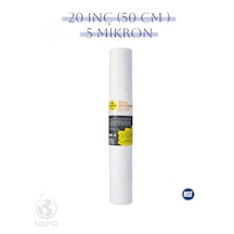 20 Inç Su Arıtma Cihazları Için -5 Mikron- Filtre 1 Adet