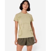 Asics Road Seamless Ss Top Kadın Yeşil Kısa Kollu Tshirt 2012d292-300