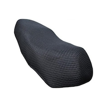 Asya Ghost 350 Motosiklet Sele Kılıfı Fileli Siyah Siyah