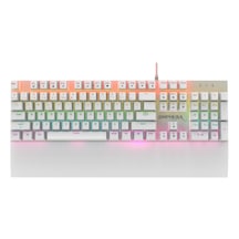Ikg-456 Mekanik Klavye Blue Switch, 19 Rainbow Led, Full Anti-ghosting, Mıknatıslı Bilek Desteği