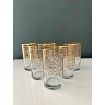 Decorium Su Bardağı Kısa Patrıce Altın M00360-ks