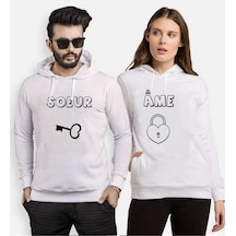 Tshirthane Soeur Ame Sevgili Kombinleri Kapüşonlu Kombini