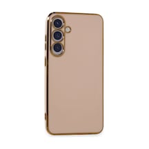 Newface - 335 - Samsung Galaxy Uyumlu S24 Plus Kılıf Volet Silikon - Ece-umay - - Pembe