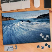 Sisli Deniz Manzarası 240 Parça Puzzle Yapboz Tablo-953