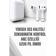 2.nesil Kablosuz Bluetooth Kulaklık Uzun Pil Ömrü Belirtilmemiş