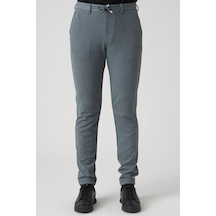 White Stone Barcelos P1035 Regular Fit Semanta Likralı Jogger Pantolon Zümrüt Zümrüt Yeşil