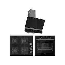 Ferre Fryart SC Serisi Siyah 3'lü  XE63CS-SC205-D080 Ankastre Set