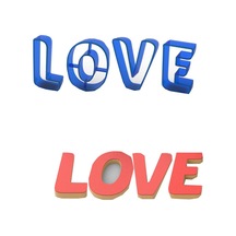 Love Kurabiye Kalıbı Yapım Seti 4 Parça Diğer