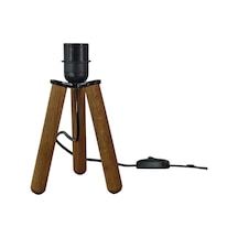 Ahşap Tripod Abajur Ayağı Klasik