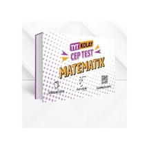 Tyt Matematik Kolay Cep Test - Karekök Yayınları Tyt Matematik Kolay Cep Test - Karekök Yayınları