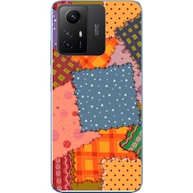 Redmi Note 12s Uyumlu Anadolu Motifleri Baskılı Silikon Kılıf Renkli