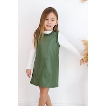 Kız Çocuk Fitilli Bady Deri Jile Tarz Kombin 001 Kız Çocuk Fitilli Bady Deri Jile Tarz Kombin 001