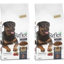 Reflex Adult Dog Kuzu Etli & Pirinçli Yetişkin Köpek Maması 2 x 15 KG