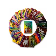 Cantex Tech Futbolcu Oyun Karti 55 Adet Gökkuşağı Series Pocket Esnek Kırılmaz Parlak Kart