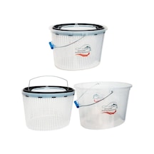 Sea Horse AL-012 Şeffaf Oval Balıkçı Kovası
