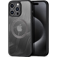 Dux Ducis Apple Uyumlu iPhone 15 Pro Magsafe Premium Buzlu Sert Pc-tpu Kılıf
