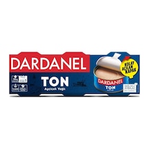 Dardanel Ayçiçek Yağlı Ton Balığı 3x75 G - 7 Adet Tarı
