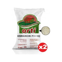 Yazar Orti Osmancık Pirinç 2 x 5 KG