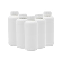 Şişe 500 Ml Plastik Yuvarlak. Kilit Kapaklı.Sızdırmaz Numune Şişe