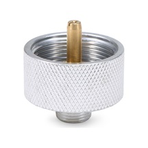 Kamp Sobası Adaptörü Dış Mekan Propan Gaz Tankı Adaptörü Dönüşüm Başlığı Gri