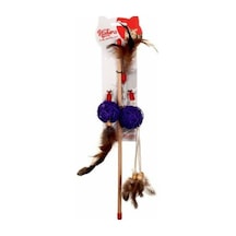 Natura PTC-028 40 CM Üç Uçlu Doğal Kedi Oltası