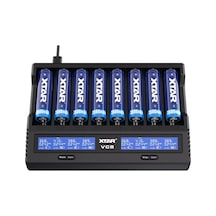 Vc8 Sekizli Li-ion / Nı-cd / Nı-mh Pil Şarj Cihazı Vc8 Sekizli Li-ion / Nı-cd / Nı-mh Pil Şarj Cihazı