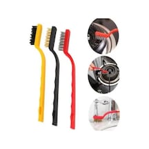 Mucit Home 3'lü Yağ Temizleme Fırçası Ocak, Fırın, Mangal, Airfryer Ve Izgara Temizliği İçin