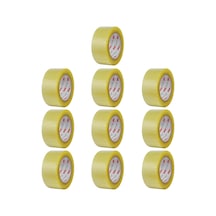 10 Adet Onestar Koli Bandı 45 Mm X 100 Mt Şeffaf Güçlü Yapışkanlı Kopmayan Bant