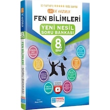 8.Sınıf Fen Bilimleri Video Çözümlü Soru Bankası -  Evrensel İletişim Yayınları
