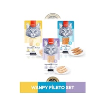 Wanpy Kedi Ödül Fleto 3 Lü Set