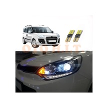 Fiat Doblo D3 10-15 Uyumlu Park Ampulü Beyaz Led Aydınlatma Ampulü Canbus'li