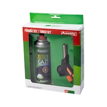 Orcamp Pürmüz Set Gaz Kartuşlu Siyah