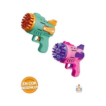 Baloncuk Makinesi - Pilli Bubble Gun Tabancası Özel Tasarım