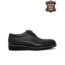 Elit Btpv684 Erkek Hakiki Deri Klasik Ayakkabı Siyah-siyah
