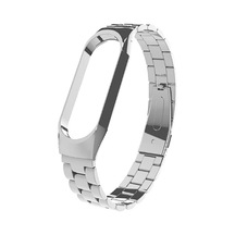 Xiaomi Mi Band 5 Uyumlu Krd-04 Metal Zore Kordon-siyah