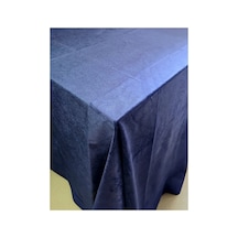 Lacivert Kadife Okey Masa Örtüsü 135x135cm