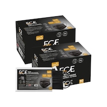 Ece Full Ultrasonik Tek Paketli Meltblownlu Maske 100'lü Siyah