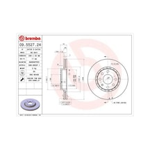 Brembo 09552724 Ön Fren Aynası Astra F Vectra A Corsa B Ascona C Aveo Kalos 03 13 256x20 4dl Havalı 569010 93182285 569046