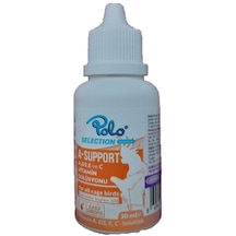 Polo A-Support A D3 E ve C Vitamin Solüsyonu Kuş Multi Vitamini 30 ML