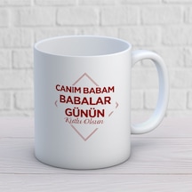 Babalar Günü 77.tasarım Kupa Bardak Çok Renkli