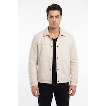 Dynamo Erkek Siyah Regular Fit Mevsimlik Süet Spor Mont Bgl-st05437 Taş