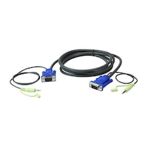 Aten 2l-2515a 15 Mt 3.5 Stereo Ses Bağlantılı Vga Kablosu