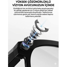 Arpag Import Kameralı Akıllı Gözlük, Bluetooth Bağlantılı, Hd Video Kayıt, Yapay Zeka Destekli