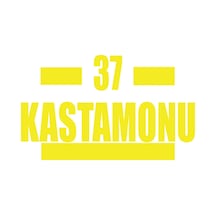37 Kastamonu Araba Sticker 17x17 Cm Sarı