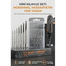 Zenvia Dieter Wolff Serisi 10'lu Hss Kobalt Mikro Kılavuz Seti M1-m3.5 723037 Znv2023