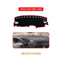 Volvo S40 1996-2002 Torpido Koruma Halısı Kırmızı Kenar