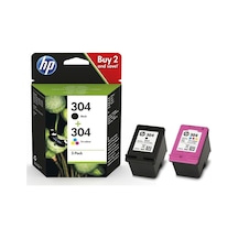 HP 304 + 304 3JB05AE Siyah ve Renkli Kartuş Seti - 2630